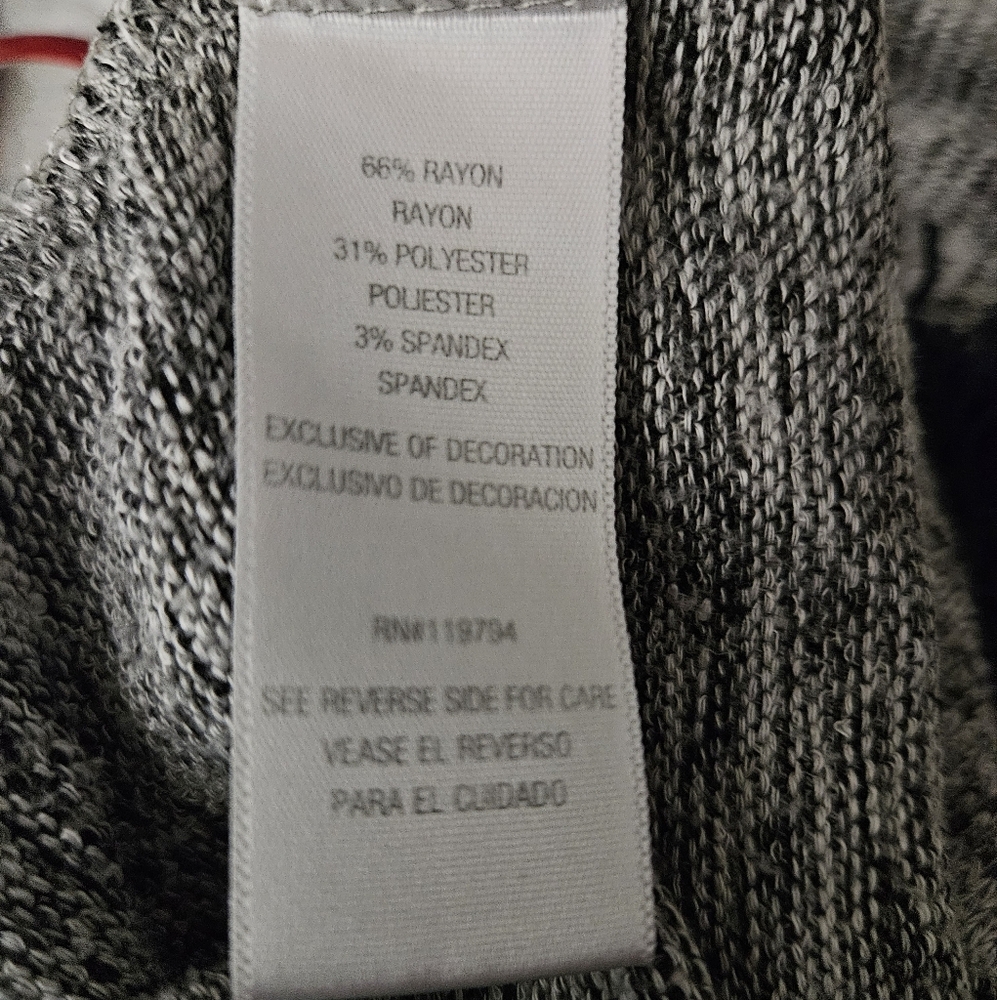 PLUS SIZE gray bluish sweater - Picture 4 of 5